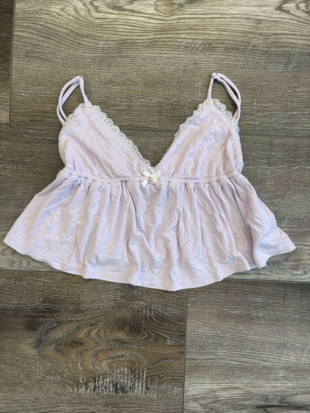 Edikted Lavender Lace-Trim Camisole great condition size S